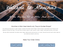 Tablet Screenshot of munchiesshoppe.com